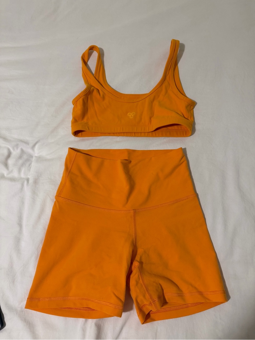 Aritzia TNA Tangerine Set